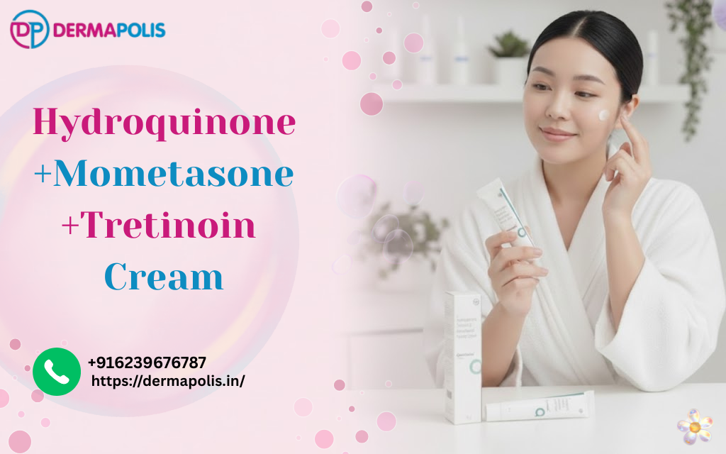 Hydroquinone +Mometasone +Tretinoin Cream