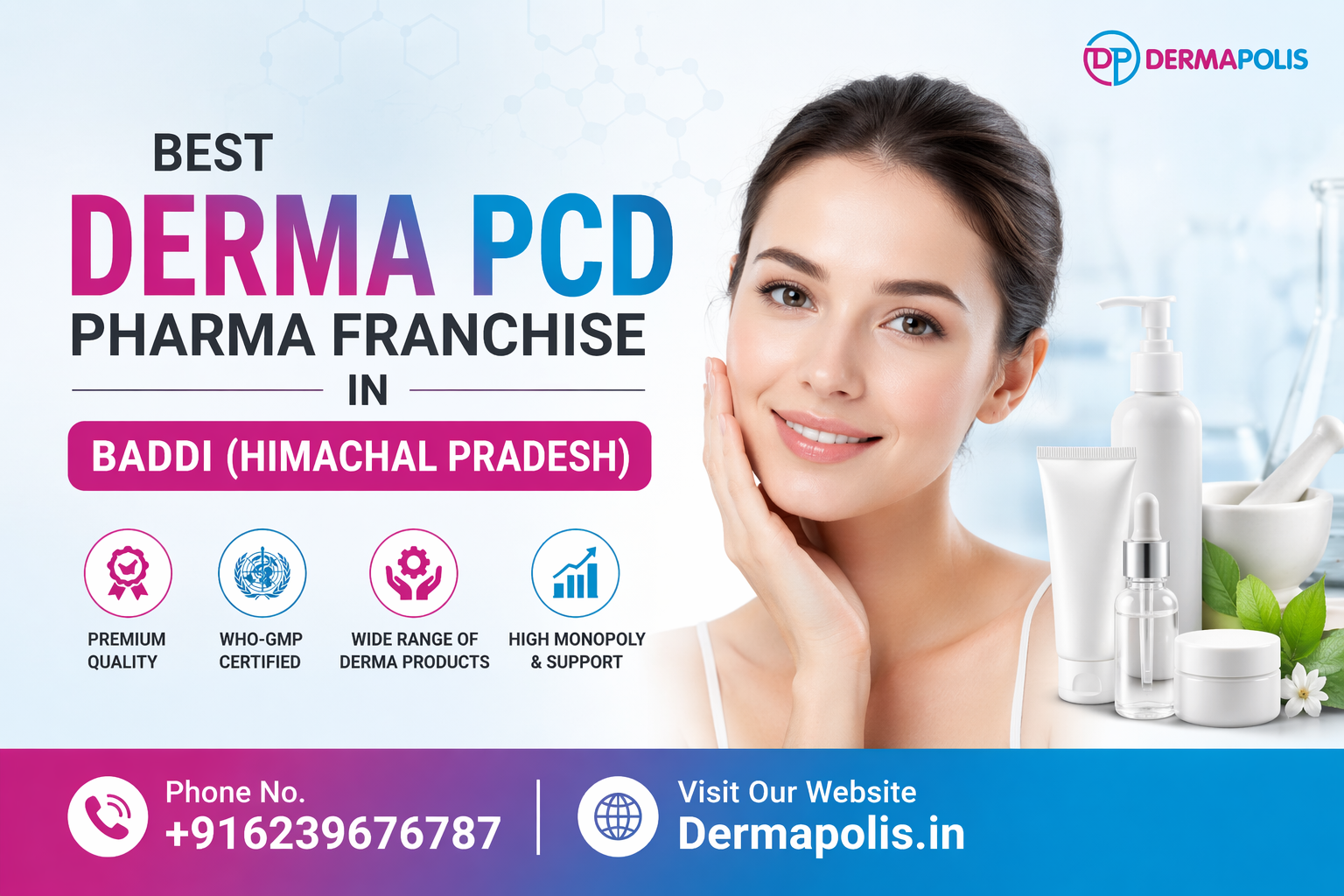 best derma pcd pharma franchise in baddi ( himachal pradesh )